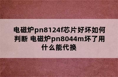 电磁炉pn8124f芯片好坏如何判断 电磁炉pn8044m坏了用什么能代换